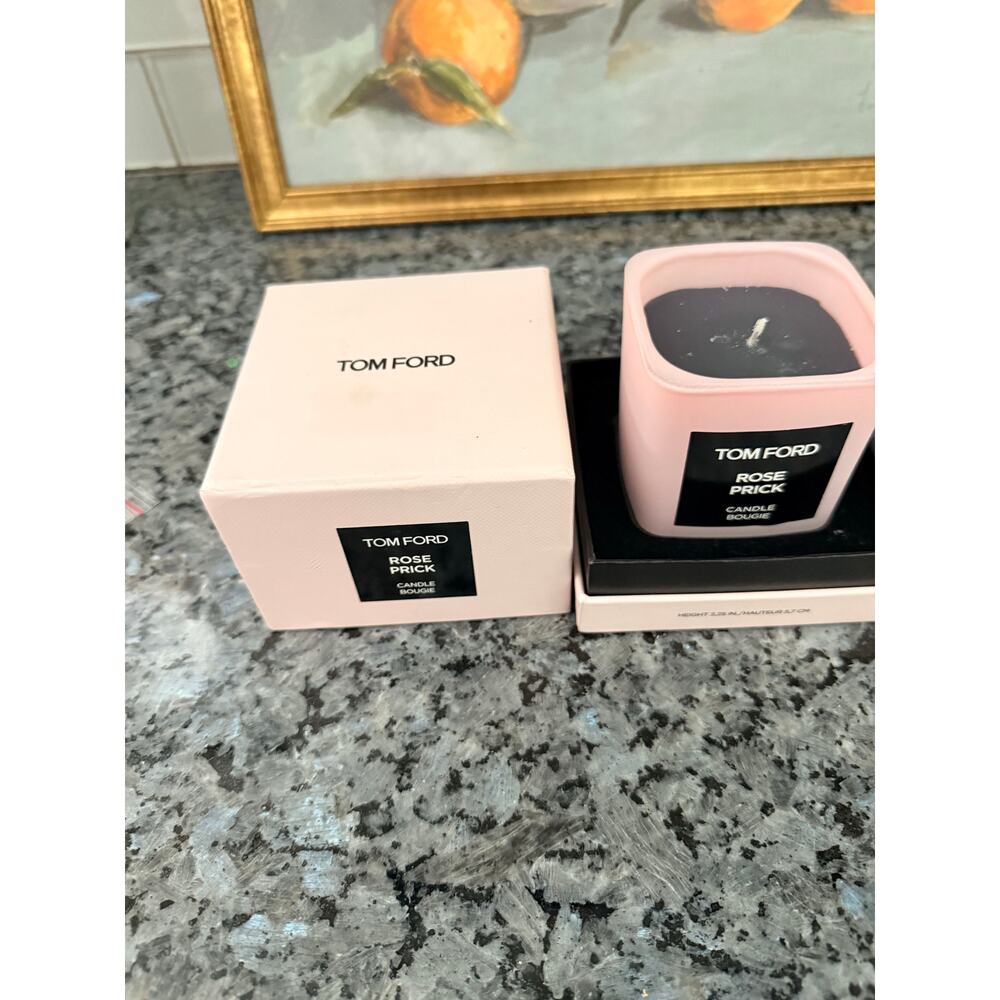 New Tom Ford Rose Prick Candle Bougie - Picture 2 of 4